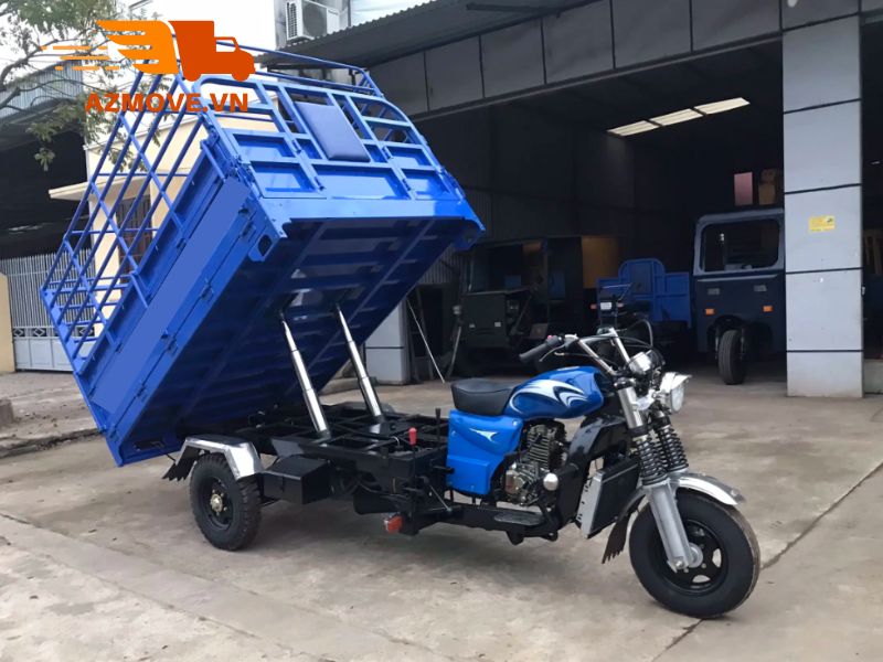 Hình ảnh hoạt động của xe ba gác quận 9